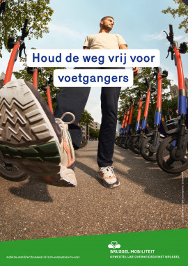 Een studie over voetgangersoverlast